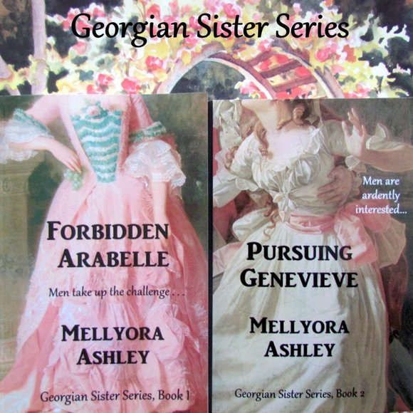 2 ROMANTIC SERIES BOOKS, HISTORICAL NOVELS by MELLYORA ASHLEY, GEORGIAN … - Picture 6 of 7